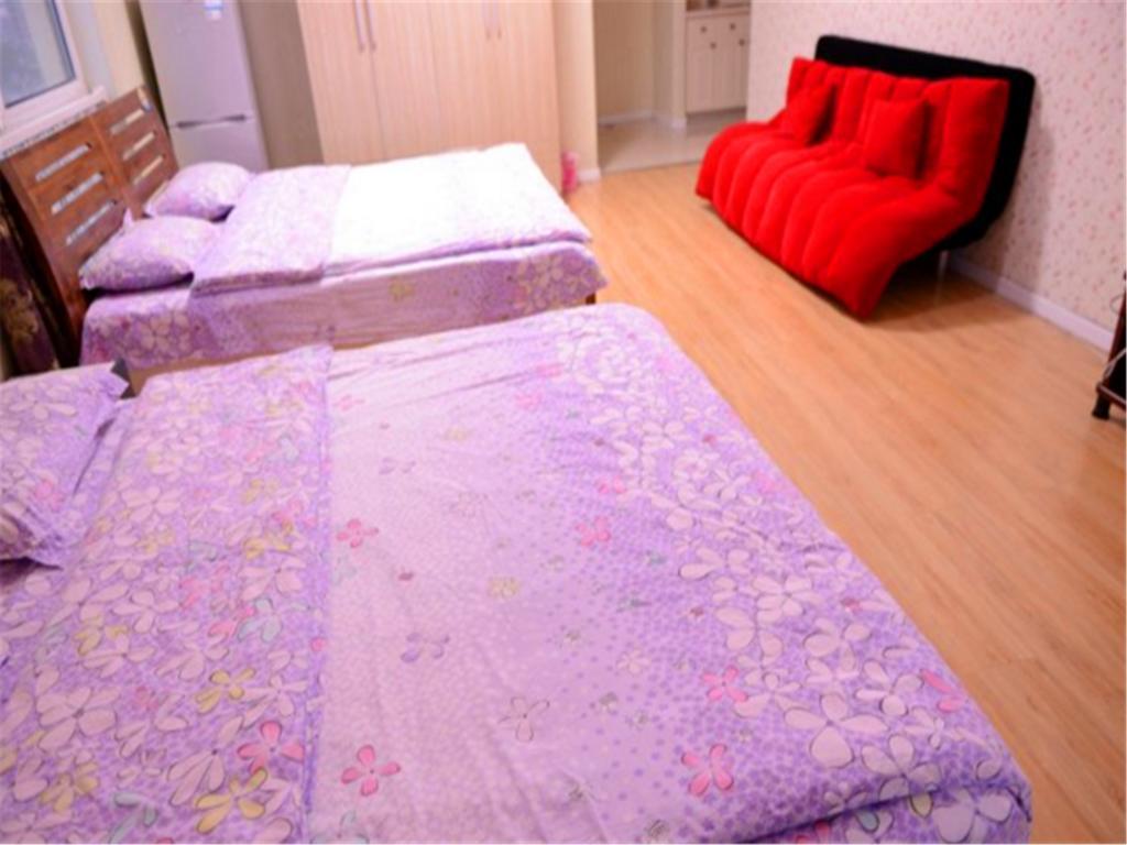 Green Express Apartment Harbin West Railway Station Dış mekan fotoğraf